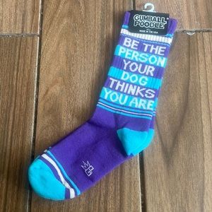 Gumball Poodle (OS) and K. Bell socks (Shoe SZ 4-10) Bundle of Two Pairs New